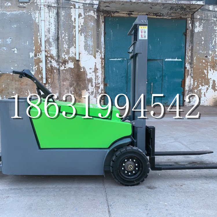 商州区小型电动叉车1吨2吨步行站驾式电瓶堆高充电装卸车液压升降车铲车